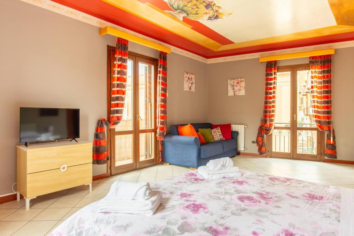 2 Apartments - Akragas Home 1 & 2 On Via Atenea City Center With View Agrigent Exterior foto